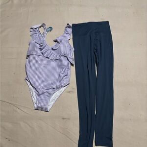 Kindred bravely S maternity bundle bamboo leggings swimsuit